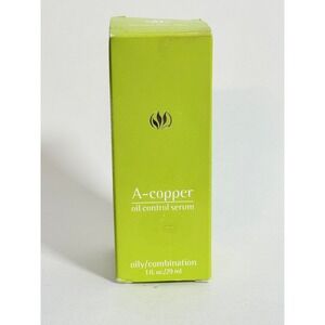 Serious Skin Care A-copper Oil Control Serum Oily Combination Skin 1oz New